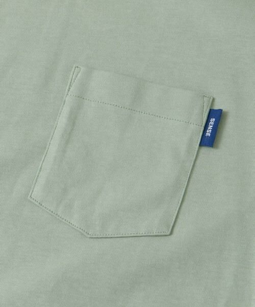 SENSE OF PLACE by URBAN RESEARCH / センスオブプレイス バイ アーバンリサーチ Tシャツ | 『WEB限定』『ユニセックス』ピスネーム付きポケットショートスリーブTシャツ | 詳細5