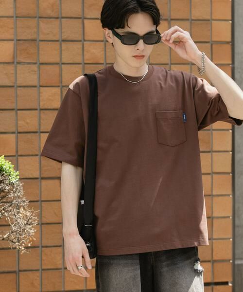 SENSE OF PLACE by URBAN RESEARCH / センスオブプレイス バイ アーバンリサーチ Tシャツ | 『WEB限定』『ユニセックス』ピスネーム付きポケットショートスリーブTシャツ | 詳細9