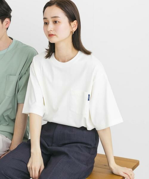 SENSE OF PLACE by URBAN RESEARCH / センスオブプレイス バイ アーバンリサーチ Tシャツ | 『WEB限定』『ユニセックス』ピスネーム付きポケットショートスリーブTシャツ | 詳細22