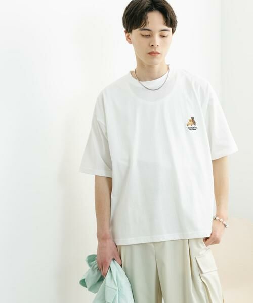 SENSE OF PLACE by URBAN RESEARCH / センスオブプレイス バイ アーバンリサーチ Tシャツ | 『別注』TeddyBear×SENSE OF PLACE　ショートスリーブTシャツ | 詳細13
