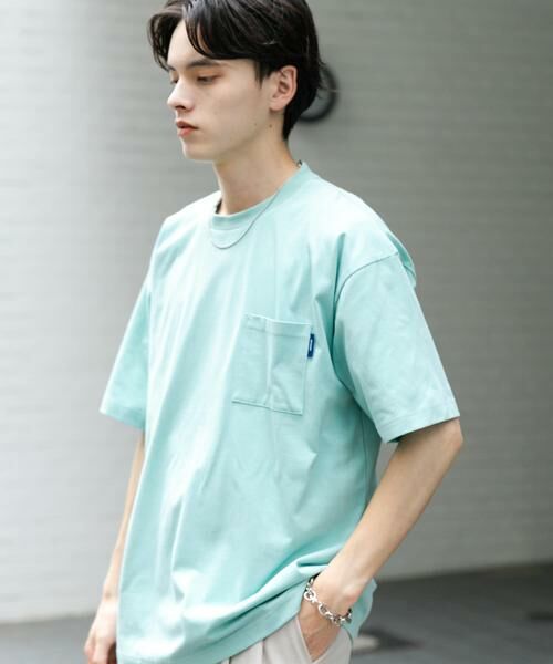 SENSE OF PLACE by URBAN RESEARCH / センスオブプレイス バイ アーバンリサーチ Tシャツ | 『UR TECH ひやサラクール』リラックスポケTシャツ | 詳細1