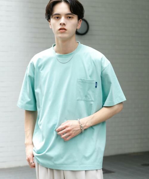 SENSE OF PLACE by URBAN RESEARCH / センスオブプレイス バイ アーバンリサーチ Tシャツ | 『UR TECH ひやサラクール』リラックスポケTシャツ | 詳細4