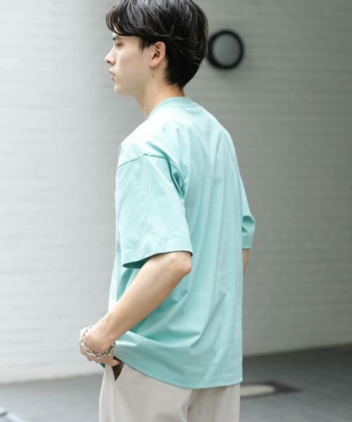 SENSE OF PLACE by URBAN RESEARCH / センスオブプレイス バイ アーバンリサーチ Tシャツ | 『UR TECH ひやサラクール』リラックスポケTシャツ | 詳細5