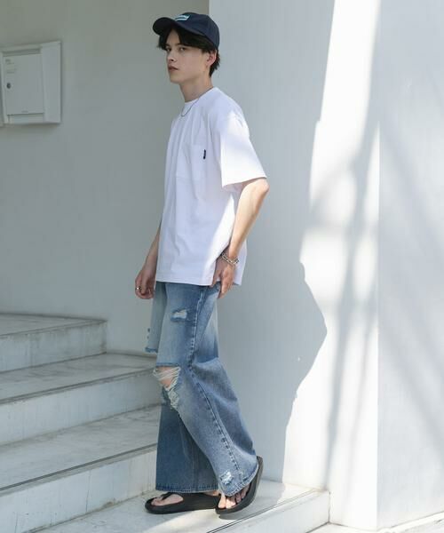 SENSE OF PLACE by URBAN RESEARCH / センスオブプレイス バイ アーバンリサーチ Tシャツ | 『UR TECH ひやサラクール』リラックスポケTシャツ | 詳細19