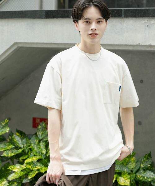 SENSE OF PLACE by URBAN RESEARCH / センスオブプレイス バイ アーバンリサーチ Tシャツ | 『UR TECH ひやサラクール』リラックスポケTシャツ | 詳細23