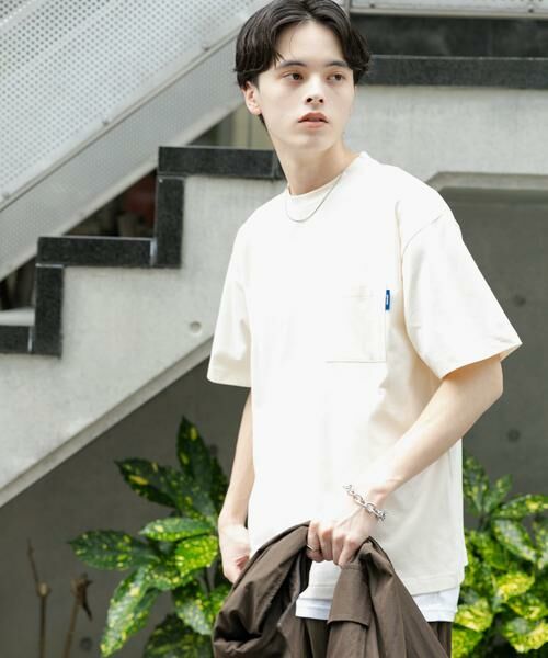 SENSE OF PLACE by URBAN RESEARCH / センスオブプレイス バイ アーバンリサーチ Tシャツ | 『UR TECH ひやサラクール』リラックスポケTシャツ | 詳細25