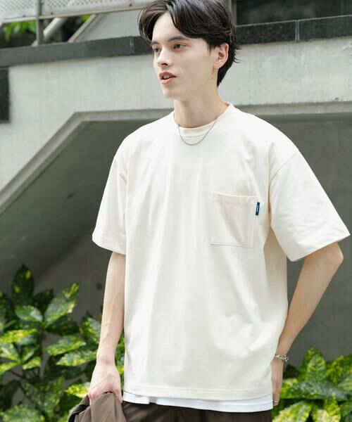 SENSE OF PLACE by URBAN RESEARCH / センスオブプレイス バイ アーバンリサーチ Tシャツ | 『UR TECH ひやサラクール』リラックスポケTシャツ | 詳細26