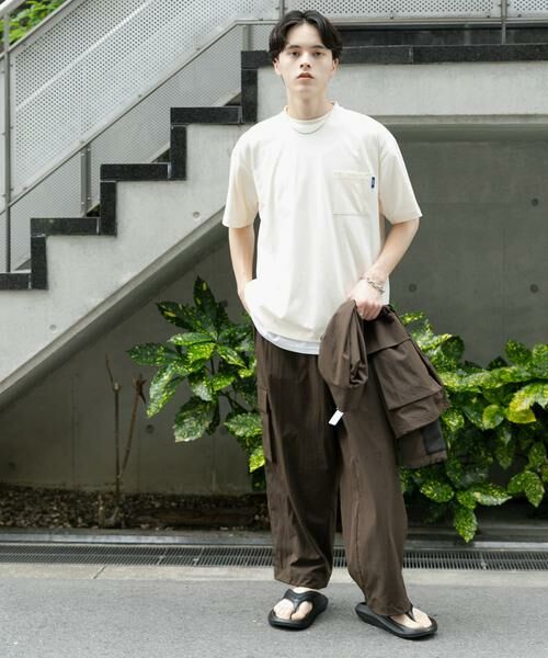 SENSE OF PLACE by URBAN RESEARCH / センスオブプレイス バイ アーバンリサーチ Tシャツ | 『UR TECH ひやサラクール』リラックスポケTシャツ | 詳細27