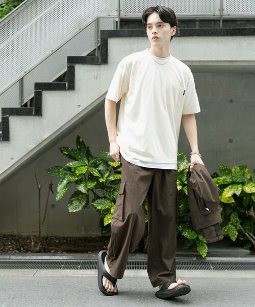 SENSE OF PLACE by URBAN RESEARCH / センスオブプレイス バイ アーバンリサーチ Tシャツ | 『UR TECH ひやサラクール』リラックスポケTシャツ | 詳細28