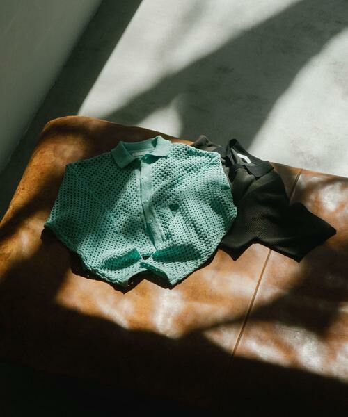 SENSE OF PLACE by URBAN RESEARCH / センスオブプレイス バイ アーバンリサーチ カーディガン・ボレロ | 『ユニセックス』メッシュ衿付きカーディガン | 詳細15