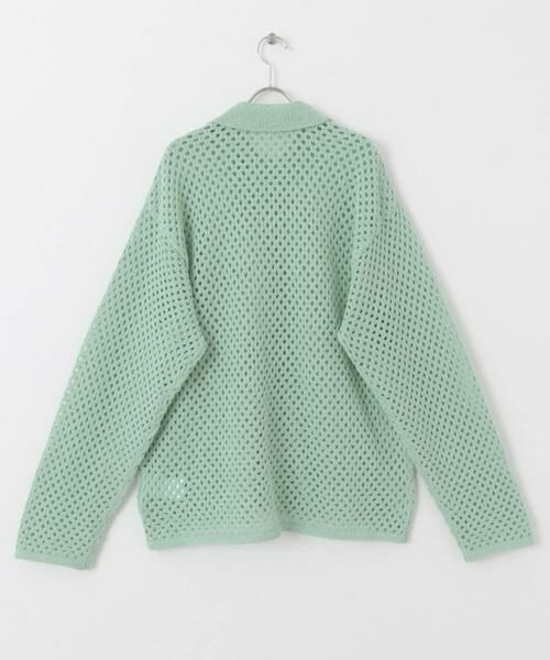 SENSE OF PLACE by URBAN RESEARCH / センスオブプレイス バイ アーバンリサーチ カーディガン・ボレロ | 『ユニセックス』メッシュ衿付きカーディガン | 詳細18