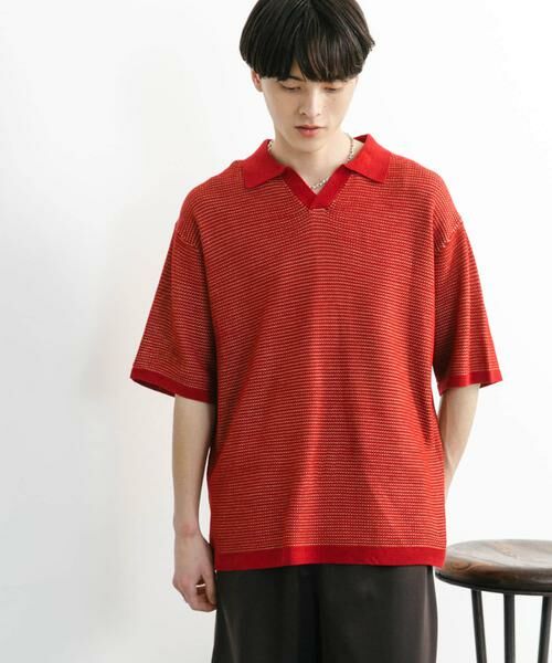 SENSE OF PLACE by URBAN RESEARCH / センスオブプレイス バイ アーバンリサーチ ニット・セーター | 『ユニセックス』『洗濯可』ミックススキッパーニット | 詳細9