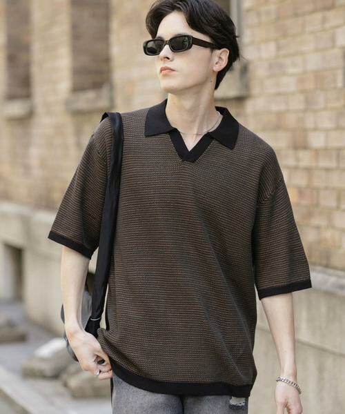 SENSE OF PLACE by URBAN RESEARCH / センスオブプレイス バイ アーバンリサーチ ニット・セーター | 『ユニセックス』『洗濯可』ミックススキッパーニット | 詳細16