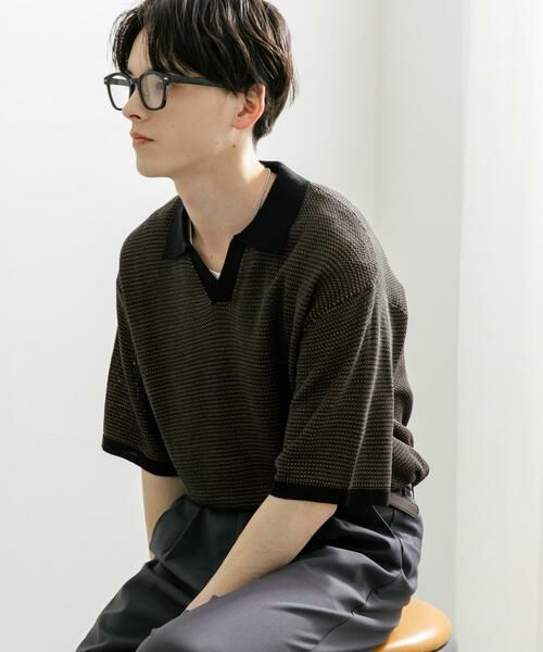 SENSE OF PLACE by URBAN RESEARCH / センスオブプレイス バイ アーバンリサーチ ニット・セーター | 『ユニセックス』『洗濯可』ミックススキッパーニット | 詳細28