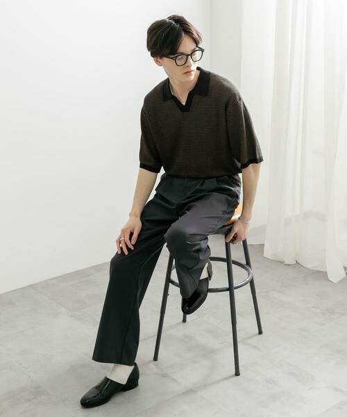 SENSE OF PLACE by URBAN RESEARCH / センスオブプレイス バイ アーバンリサーチ ニット・セーター | 『ユニセックス』『洗濯可』ミックススキッパーニット | 詳細30