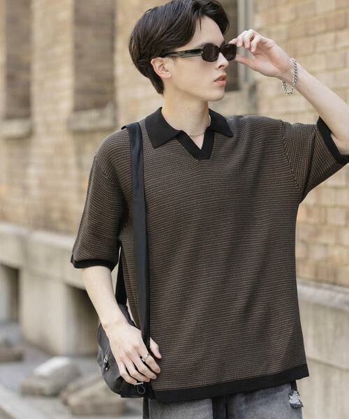 SENSE OF PLACE by URBAN RESEARCH / センスオブプレイス バイ アーバンリサーチ ニット・セーター | 『ユニセックス』『洗濯可』ミックススキッパーニット | 詳細17