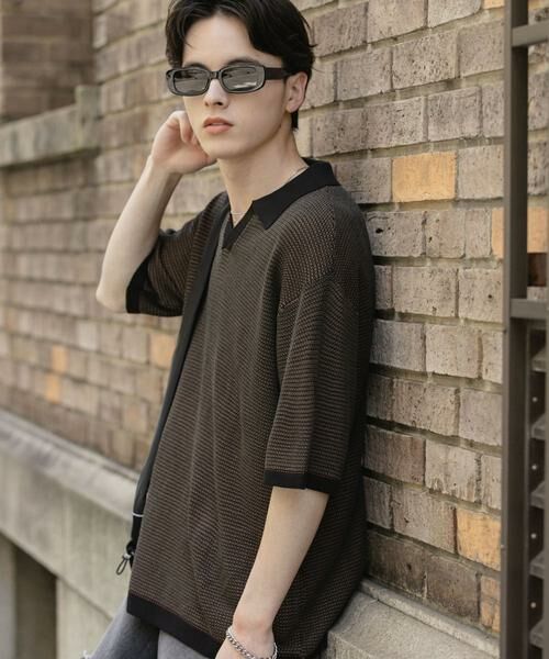 SENSE OF PLACE by URBAN RESEARCH / センスオブプレイス バイ アーバンリサーチ ニット・セーター | 『ユニセックス』『洗濯可』ミックススキッパーニット | 詳細19