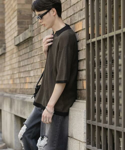 SENSE OF PLACE by URBAN RESEARCH / センスオブプレイス バイ アーバンリサーチ ニット・セーター | 『ユニセックス』『洗濯可』ミックススキッパーニット | 詳細21