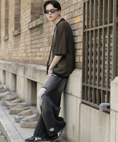 SENSE OF PLACE by URBAN RESEARCH / センスオブプレイス バイ アーバンリサーチ ニット・セーター | 『ユニセックス』『洗濯可』ミックススキッパーニット | 詳細22