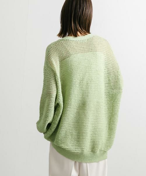 SENSE OF PLACE by URBAN RESEARCH / センスオブプレイス バイ アーバンリサーチ カーディガン・ボレロ | 『ユニセックス』『洗濯可』シアーVネックカーディガン | 詳細15