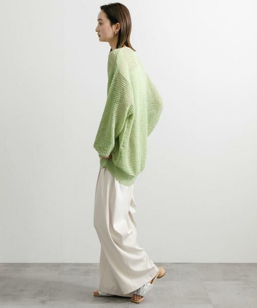 SENSE OF PLACE by URBAN RESEARCH / センスオブプレイス バイ アーバンリサーチ カーディガン・ボレロ | 『ユニセックス』『洗濯可』シアーVネックカーディガン | 詳細17