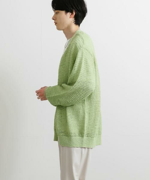 SENSE OF PLACE by URBAN RESEARCH / センスオブプレイス バイ アーバンリサーチ カーディガン・ボレロ | 『ユニセックス』『洗濯可』シアーVネックカーディガン | 詳細19