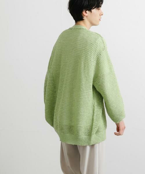 SENSE OF PLACE by URBAN RESEARCH / センスオブプレイス バイ アーバンリサーチ カーディガン・ボレロ | 『ユニセックス』『洗濯可』シアーVネックカーディガン | 詳細20