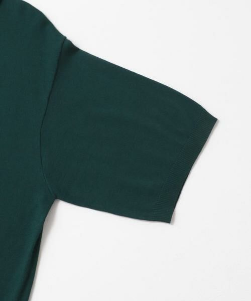 SENSE OF PLACE by URBAN RESEARCH / センスオブプレイス バイ アーバンリサーチ ニット・セーター | 『洗濯可』ストレッチニットポロショートスリーブTシャツ | 詳細10