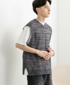 SENSE OF PLACE by URBAN RESEARCH / センスオブプレイス バイ アーバンリサーチ ベスト | ミックスメランジVネックベスト