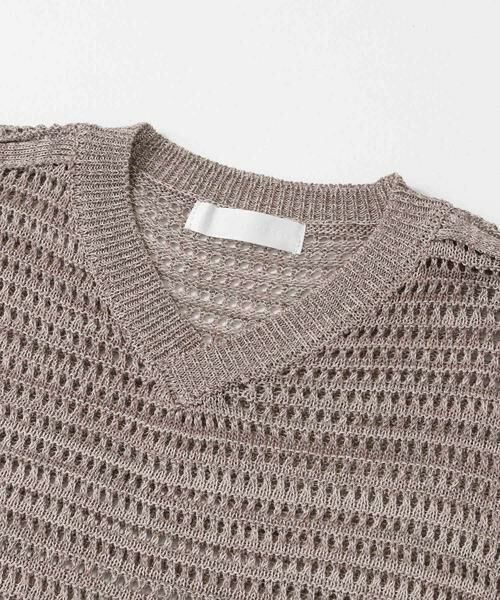 SENSE OF PLACE by URBAN RESEARCH / センスオブプレイス バイ アーバンリサーチ ベスト | ミックスメランジVネックベスト | 詳細10