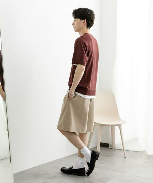 SENSE OF PLACE by URBAN RESEARCH / センスオブプレイス バイ アーバンリサーチ ニット・セーター | クルーネックニットショートスリーブTシャツ | 詳細19