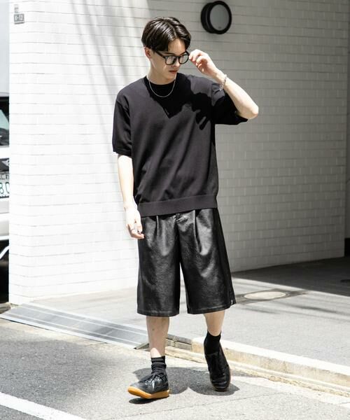 SENSE OF PLACE by URBAN RESEARCH / センスオブプレイス バイ アーバンリサーチ ニット・セーター | クルーネックニットショートスリーブTシャツ | 詳細30