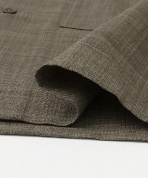 SENSE OF PLACE by URBAN RESEARCH / センスオブプレイス バイ アーバンリサーチ シャツ・ブラウス | 『ユニセックス』『接触冷感/吸水速乾/イージーケア』リネンライクボクシーショートスリーブシャツ | 詳細11