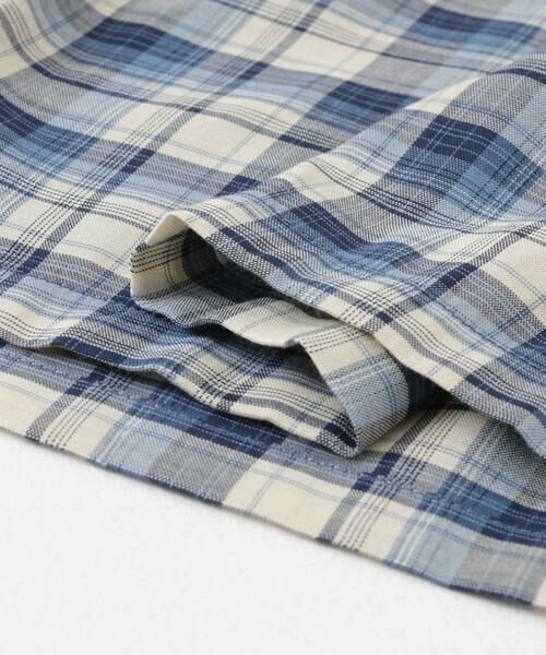 SENSE OF PLACE by URBAN RESEARCH / センスオブプレイス バイ アーバンリサーチ シャツ・ブラウス | 『ユニセックス』シアーチェックオープンカラーロングスリーブシャツ | 詳細23