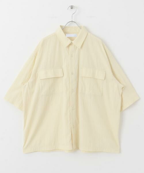 SENSE OF PLACE by URBAN RESEARCH / センスオブプレイス バイ アーバンリサーチ シャツ・ブラウス | ワッシャーナイロンショートスリーブシャツ | 詳細8