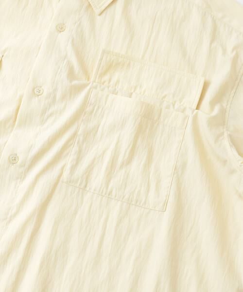 SENSE OF PLACE by URBAN RESEARCH / センスオブプレイス バイ アーバンリサーチ シャツ・ブラウス | ワッシャーナイロンショートスリーブシャツ | 詳細9