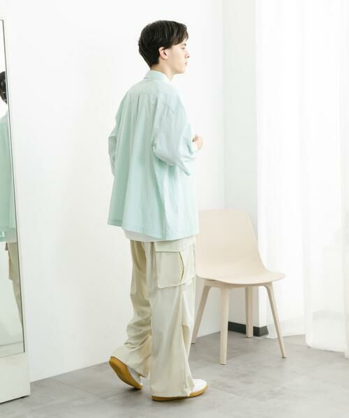 SENSE OF PLACE by URBAN RESEARCH / センスオブプレイス バイ アーバンリサーチ シャツ・ブラウス | ワッシャーナイロンショートスリーブシャツ | 詳細15