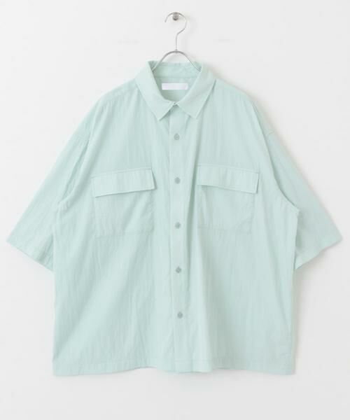 SENSE OF PLACE by URBAN RESEARCH / センスオブプレイス バイ アーバンリサーチ シャツ・ブラウス | ワッシャーナイロンショートスリーブシャツ | 詳細16