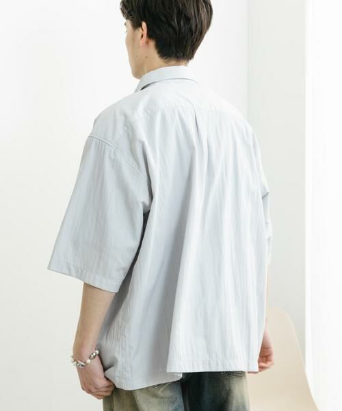 SENSE OF PLACE by URBAN RESEARCH / センスオブプレイス バイ アーバンリサーチ シャツ・ブラウス | ワッシャーナイロンショートスリーブシャツ | 詳細21