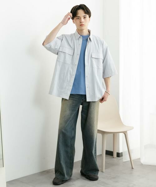 SENSE OF PLACE by URBAN RESEARCH / センスオブプレイス バイ アーバンリサーチ シャツ・ブラウス | ワッシャーナイロンショートスリーブシャツ | 詳細23