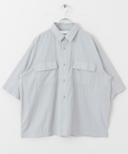 SENSE OF PLACE by URBAN RESEARCH / センスオブプレイス バイ アーバンリサーチ シャツ・ブラウス | ワッシャーナイロンショートスリーブシャツ | 詳細24