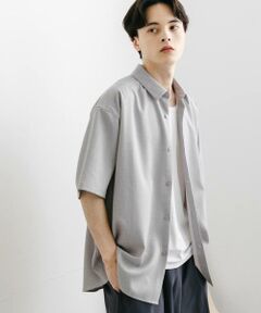 SENSE OF PLACE by URBAN RESEARCH / センスオブプレイス バイ アーバンリサーチ シャツ・ブラウス | メランジレギュラーカラーショートスリーブシャツ