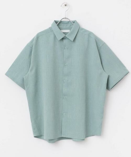 SENSE OF PLACE by URBAN RESEARCH / センスオブプレイス バイ アーバンリサーチ シャツ・ブラウス | メランジレギュラーカラーショートスリーブシャツ | 詳細8