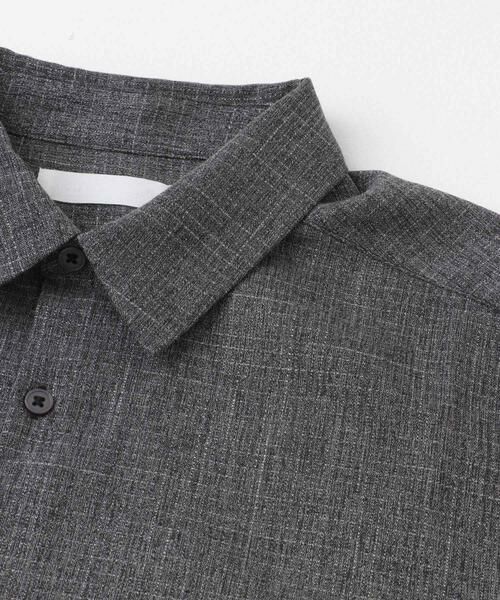 SENSE OF PLACE by URBAN RESEARCH / センスオブプレイス バイ アーバンリサーチ シャツ・ブラウス | メランジレギュラーカラーショートスリーブシャツ | 詳細25