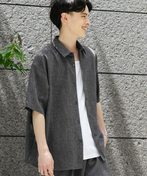 SENSE OF PLACE by URBAN RESEARCH / センスオブプレイス バイ アーバンリサーチ シャツ・ブラウス | メランジレギュラーカラーショートスリーブシャツ | 詳細17