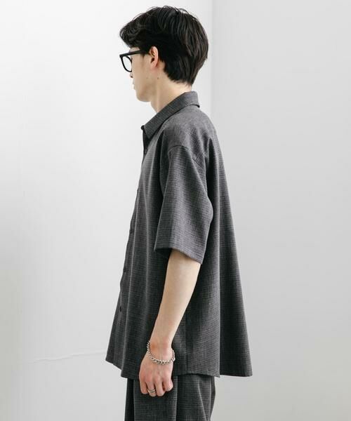 SENSE OF PLACE by URBAN RESEARCH / センスオブプレイス バイ アーバンリサーチ シャツ・ブラウス | メランジレギュラーカラーショートスリーブシャツ | 詳細22