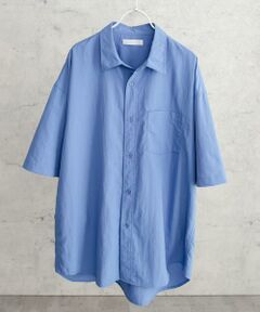 SENSE OF PLACE by URBAN RESEARCH / センスオブプレイス バイ アーバンリサーチ シャツ・ブラウス | ナイロンレギュラーカラールーズショートスリーブシャツ