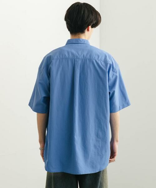 SENSE OF PLACE by URBAN RESEARCH / センスオブプレイス バイ アーバンリサーチ シャツ・ブラウス | ナイロンレギュラーカラールーズショートスリーブシャツ | 詳細10