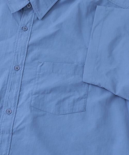 SENSE OF PLACE by URBAN RESEARCH / センスオブプレイス バイ アーバンリサーチ シャツ・ブラウス | ナイロンレギュラーカラールーズショートスリーブシャツ | 詳細13