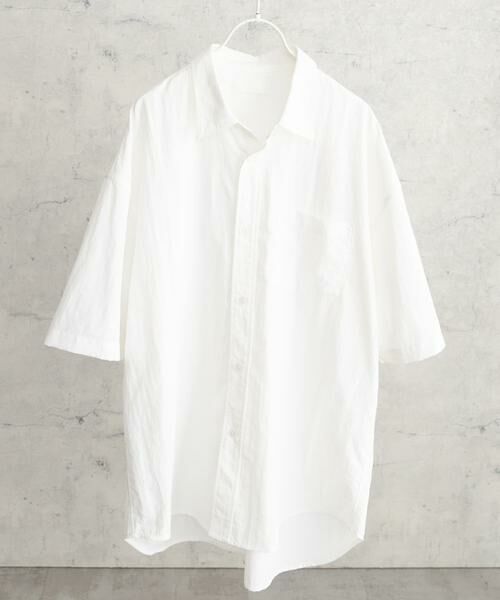 SENSE OF PLACE by URBAN RESEARCH / センスオブプレイス バイ アーバンリサーチ シャツ・ブラウス | ナイロンレギュラーカラールーズショートスリーブシャツ | 詳細21